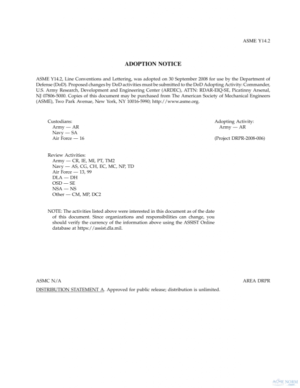 ASME Y14.2 PDF