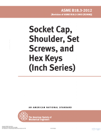 ASME B18.3 PDF ASME B18.3 PDF