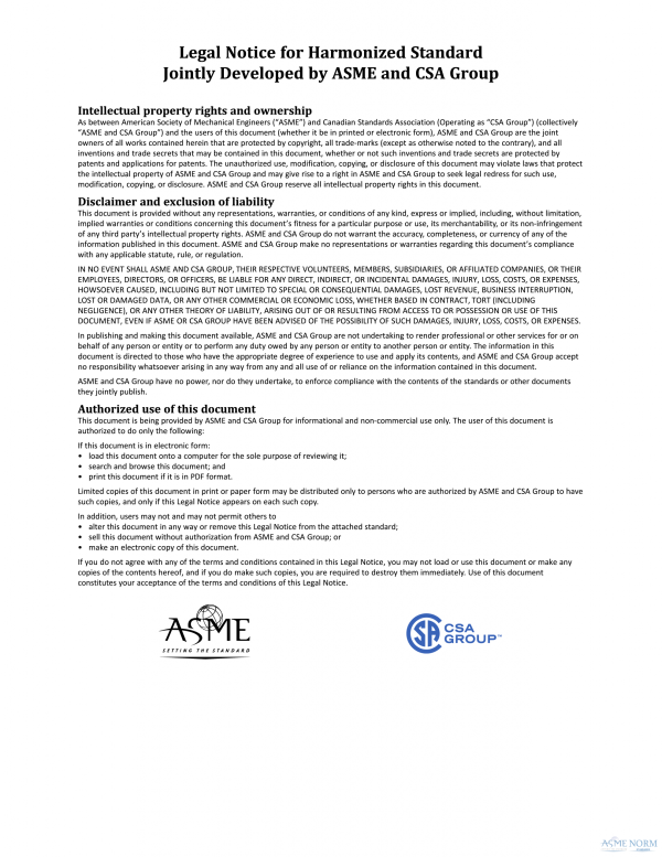 CSA B44.10/ASME A17.10 PDF