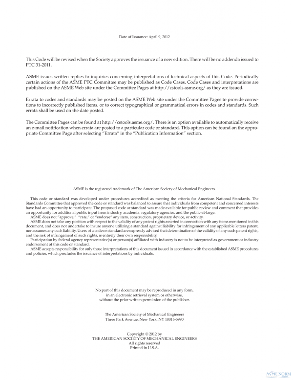 ASME PTC 31 PDF