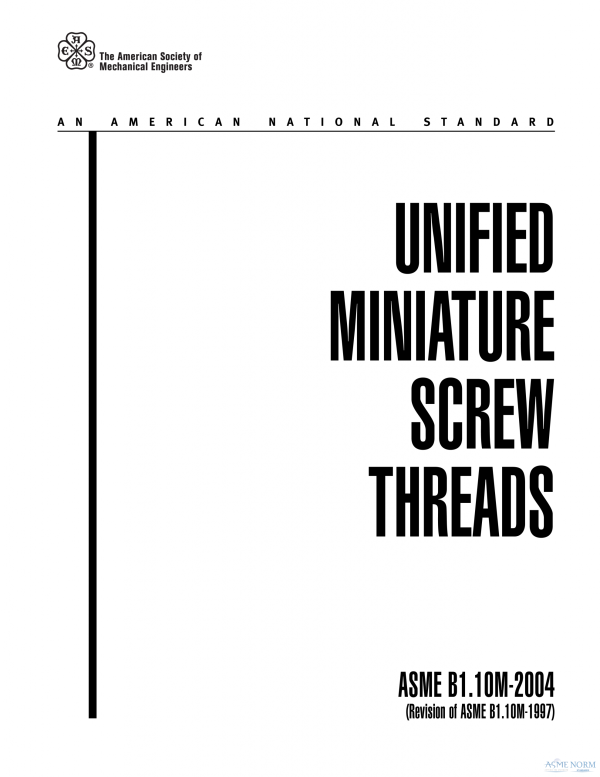 ASME B1.10M PDF