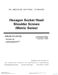 ASME B18.3.3M PDF ASME B18.3.3M PDF