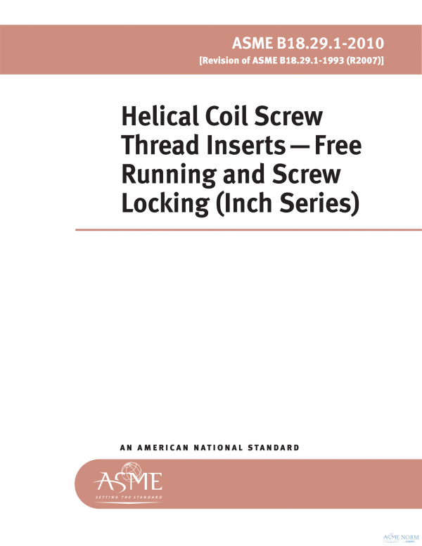 ASME B18.29.1 PDF