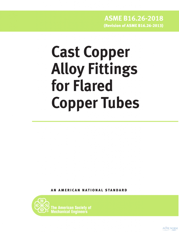 ASME B16.26 PDF ASME B16.26 PDF