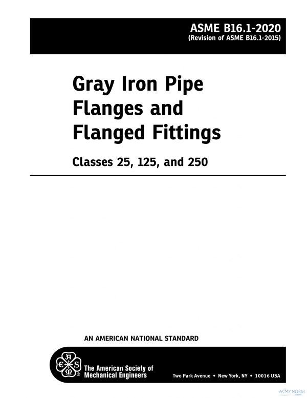 ASME B16.1 PDF