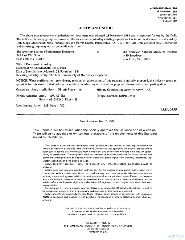 ASME B94.6 PDF