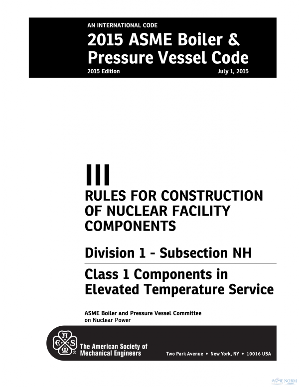 ASME BPVC.III.1.NH (ASME BPVC Section III 1 NH )PDF ASME BPVC.III.1.NH (ASME BPVC Section III 1 NH )PDF