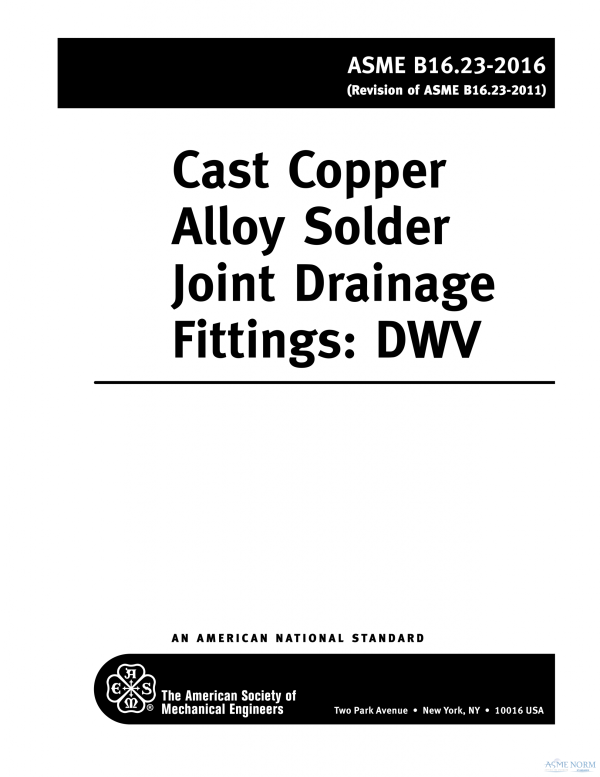 ASME B16.23 PDF