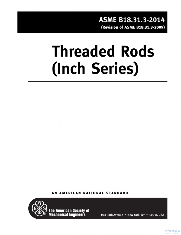 ASME B18.31.3 PDF