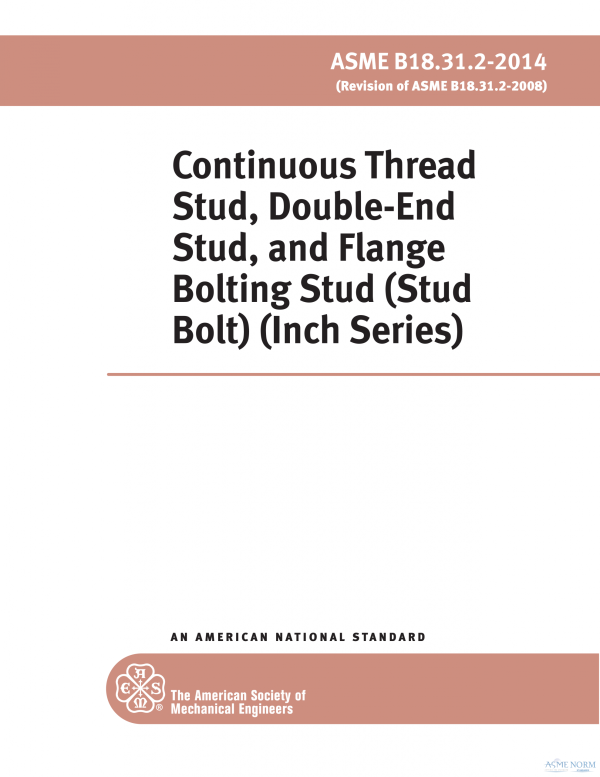ASME B18.31.2 PDF