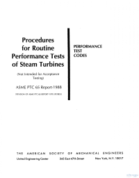 ASME PTC 6S PDF ASME PTC 6S PDF