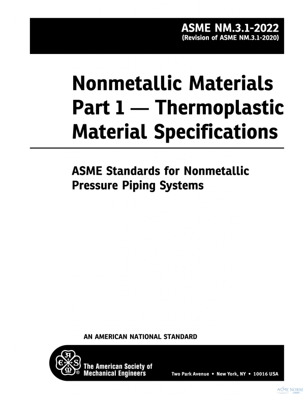 ASME NM.3.1 PDF