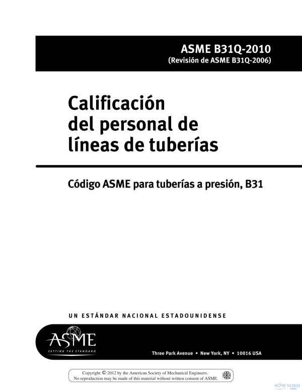 ASME B31Q_ES (SPANISH) PDF