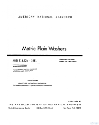 ASME B18.22M PDF ASME B18.22M PDF