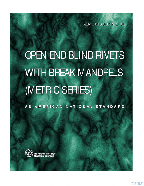 ASME B18.30.1M PDF