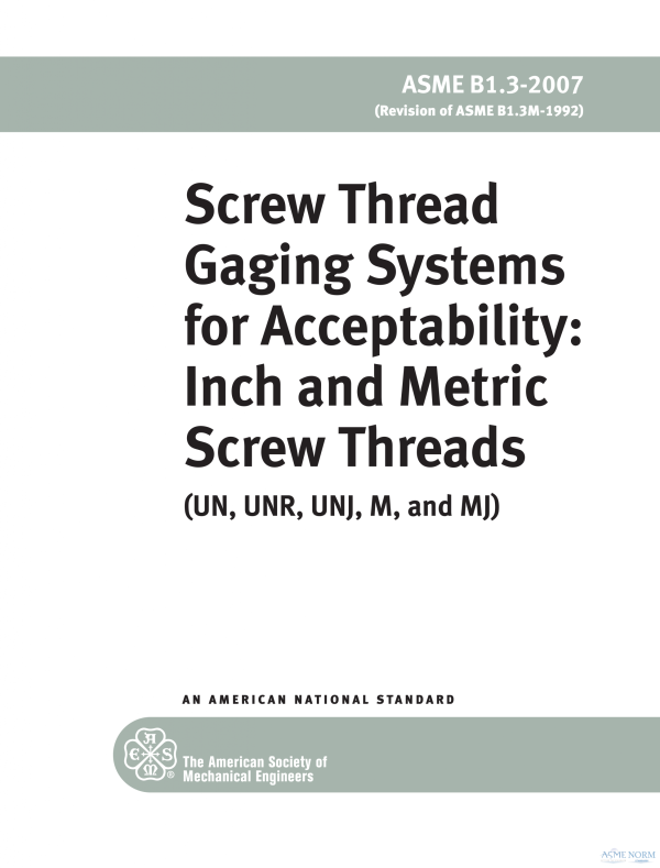 ASME B1.3 PDF
