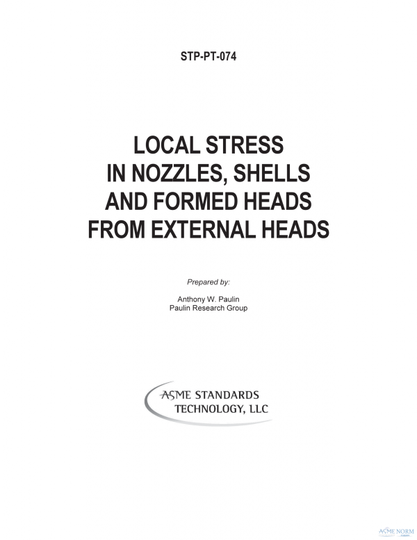 ASME STP-PT-074 PDF