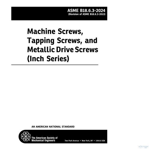 ASME B18.6.3 PDF ASME B18.6.3 PDF