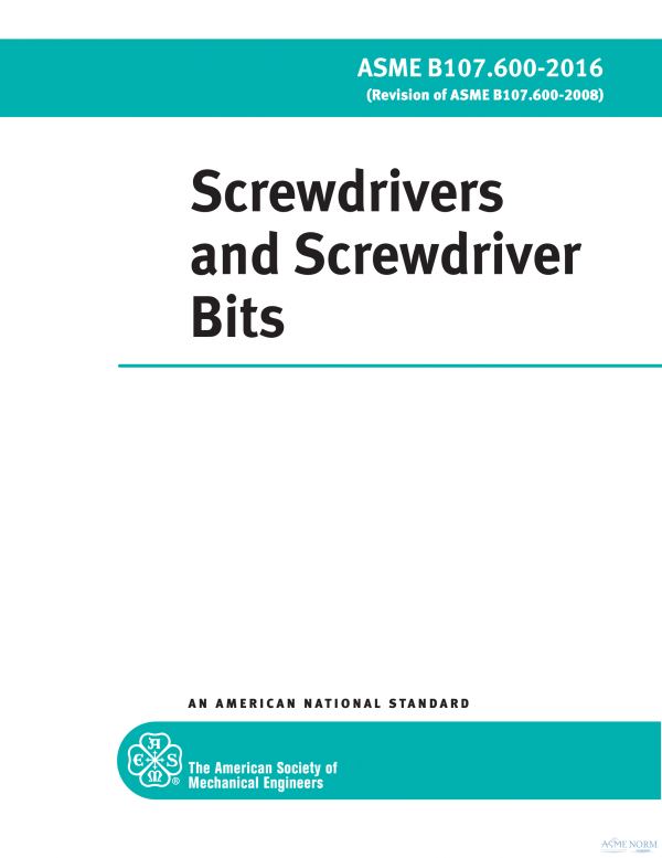 ASME B107.600 PDF