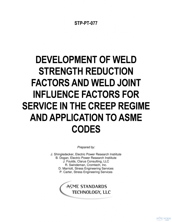 ASME STP-PT-077 PDF