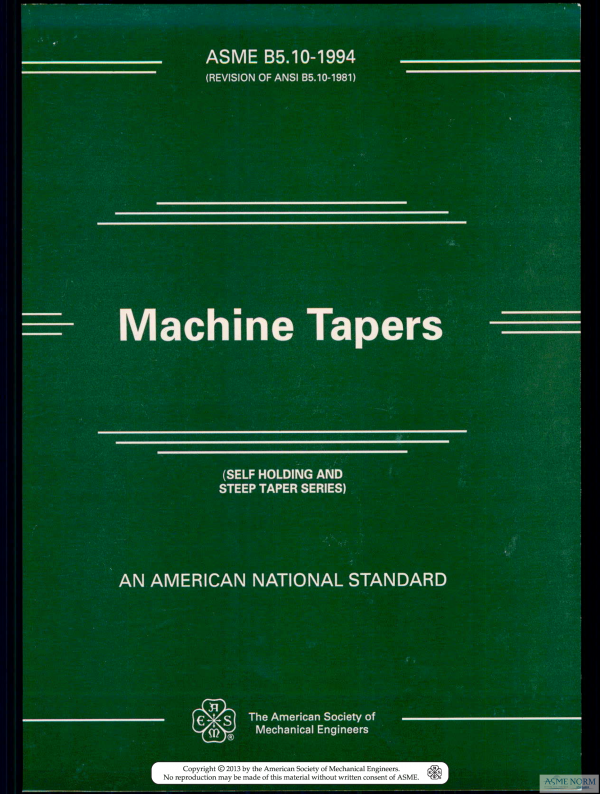 ASME B5.10 PDF