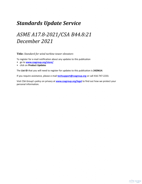 ASME A17.8/CSA B44.8 PDF