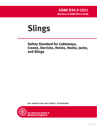 ASME B30.9 PDF ASME B30.9 PDF