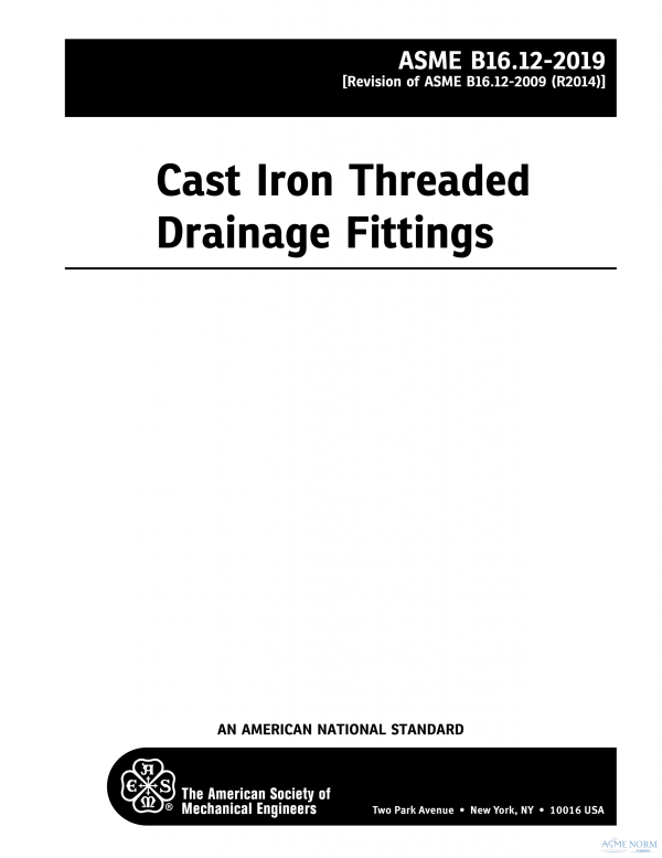 ASME B16.12 PDF