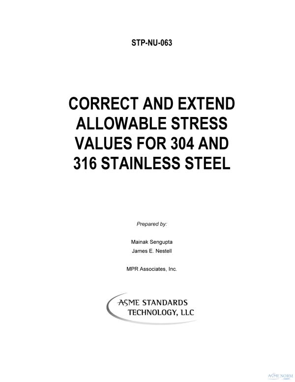 ASME STP-NU-063 PDF