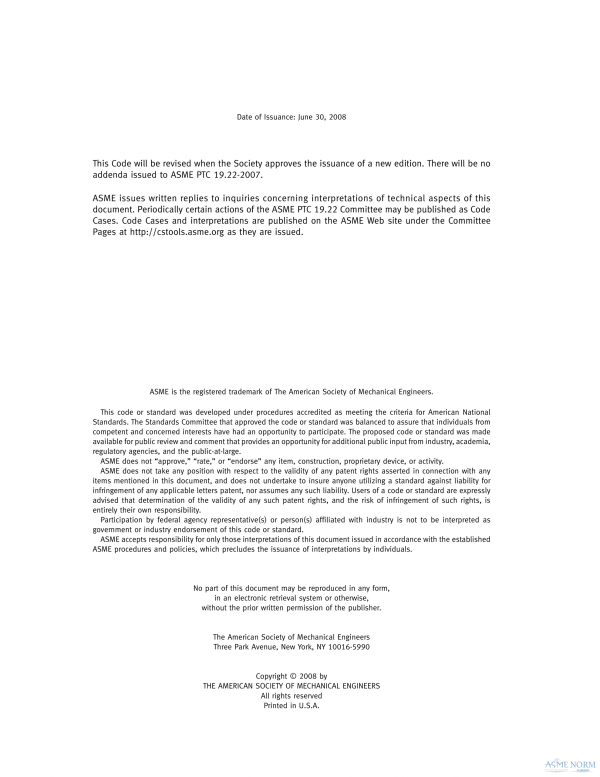 ASME PTC 19.22 PDF ASME PTC 19.22 PDF