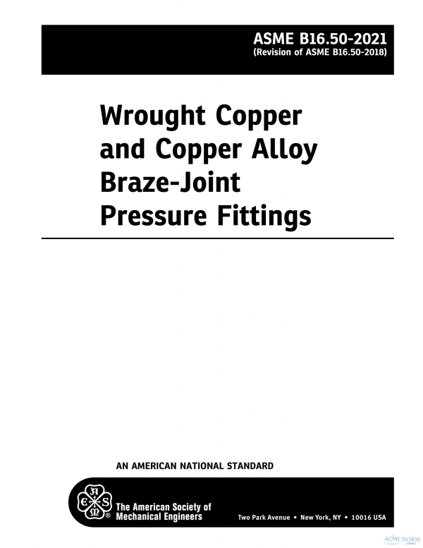 ASME B16.50 PDF